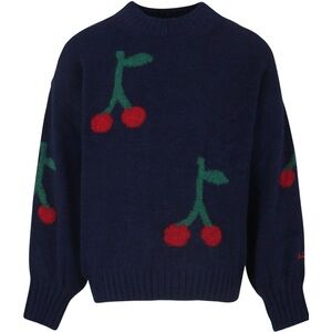 Bobo Choses cherry printed turtleneck jumper